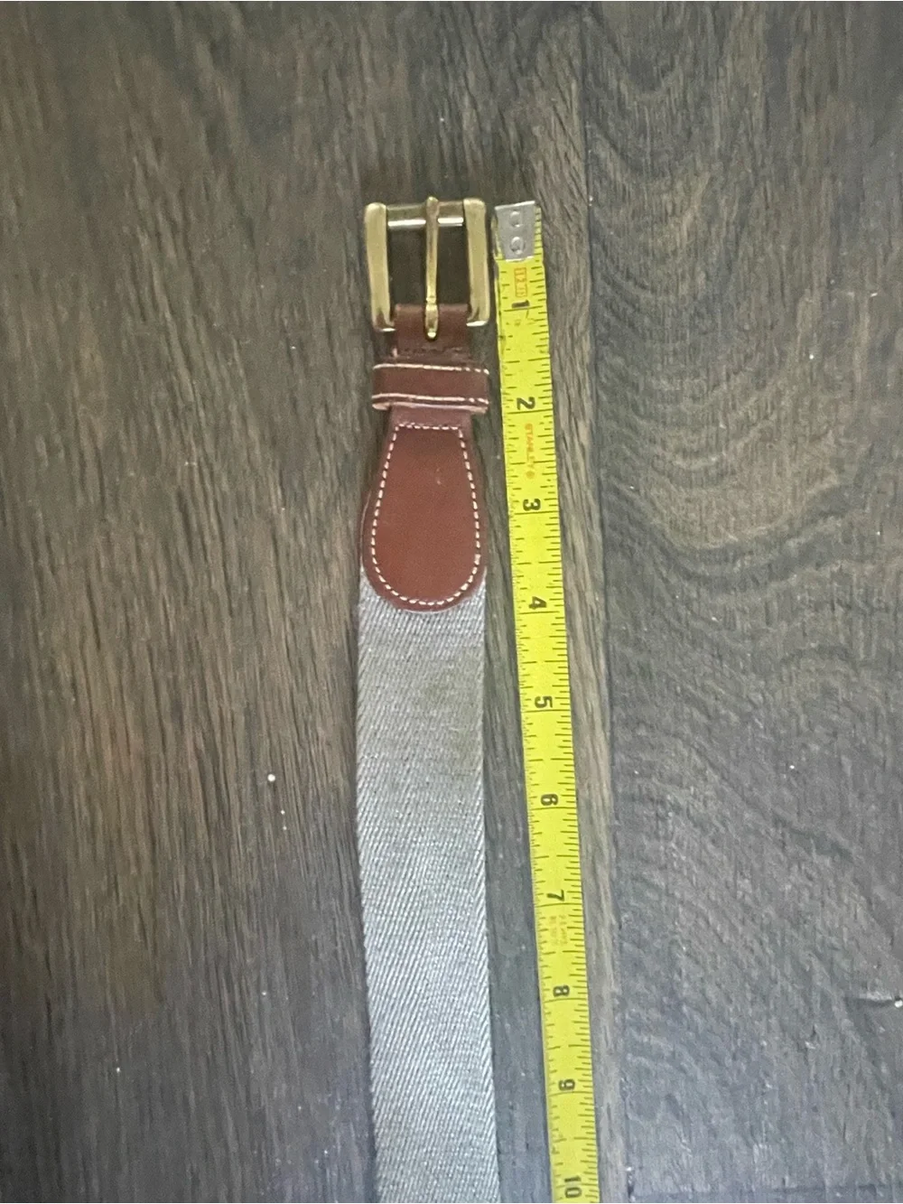 Vintage Dooney & Bourke Wool Surcingle Belt